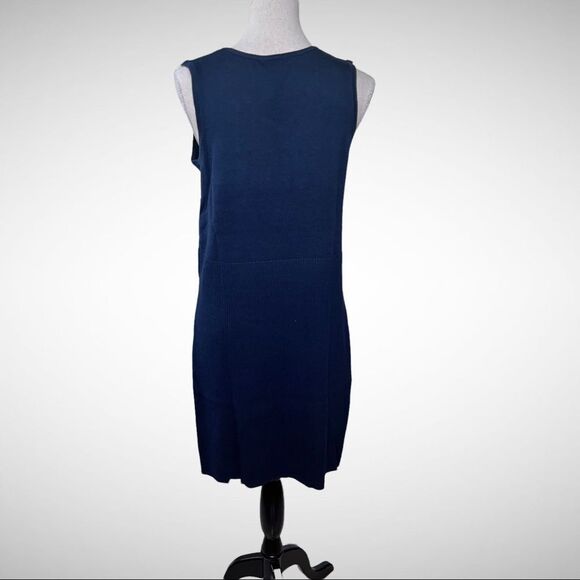 H by Halston QVC Sleeveless V-Neck Tunic with Slits New without Tags Size Small - Picture 3 of 7